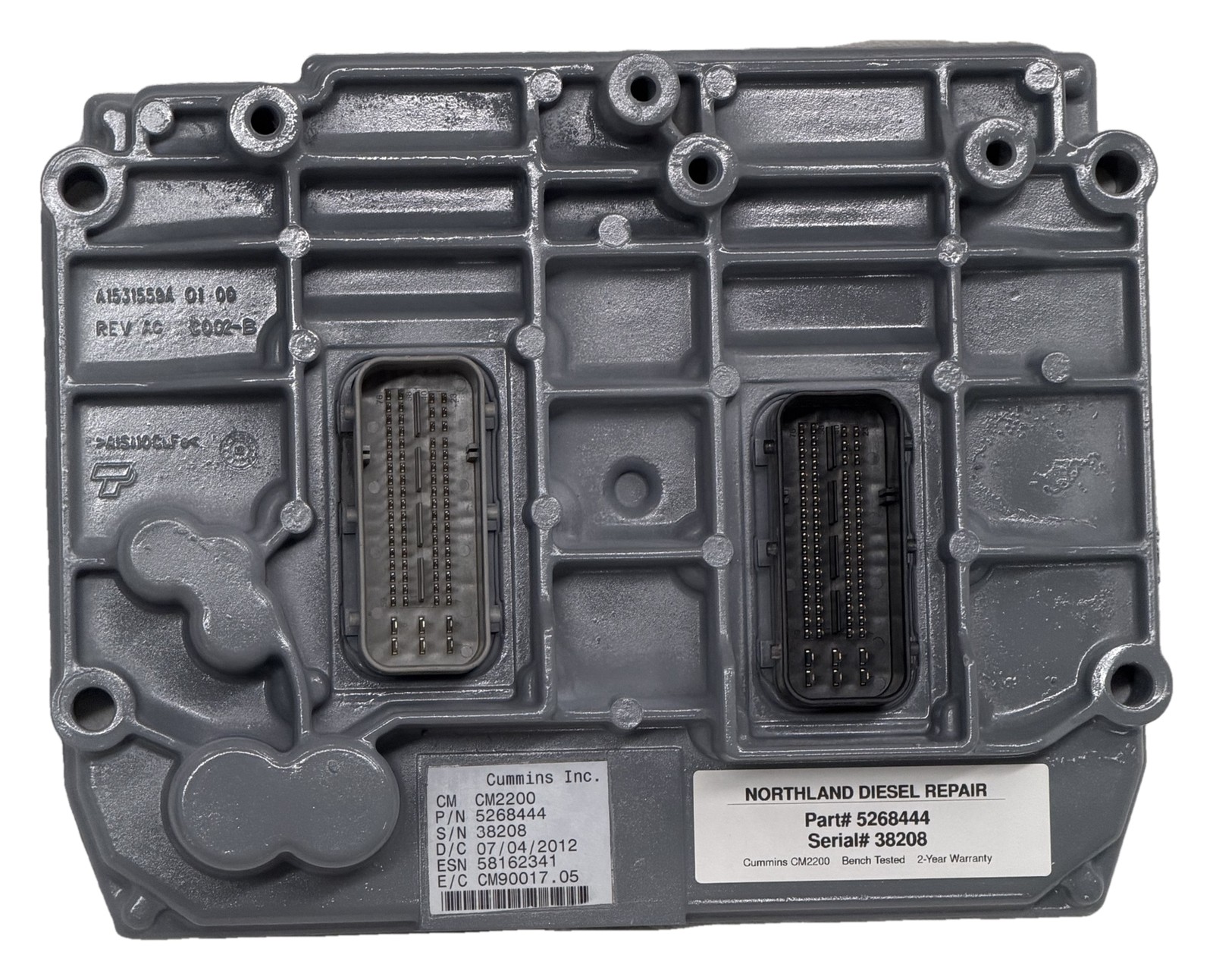 Cummins Ram 6.7L ECM (CM2200) — Ram 2500 / 3500 / 4500 / 5500, P/N 5579326 (Remanufactured)